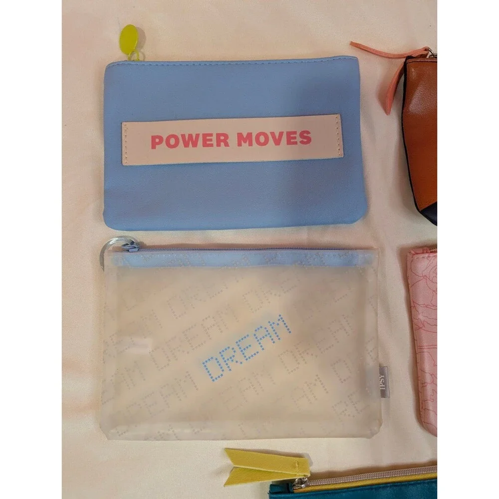 Bundle of 5 Ipsy Makeup Bags Small